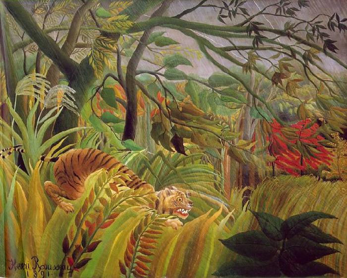 Henri Rousseau Surprise oil painting picture